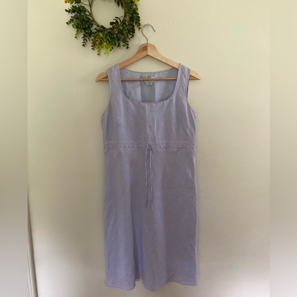 Ann Taylor Loft Linen Blend Dress